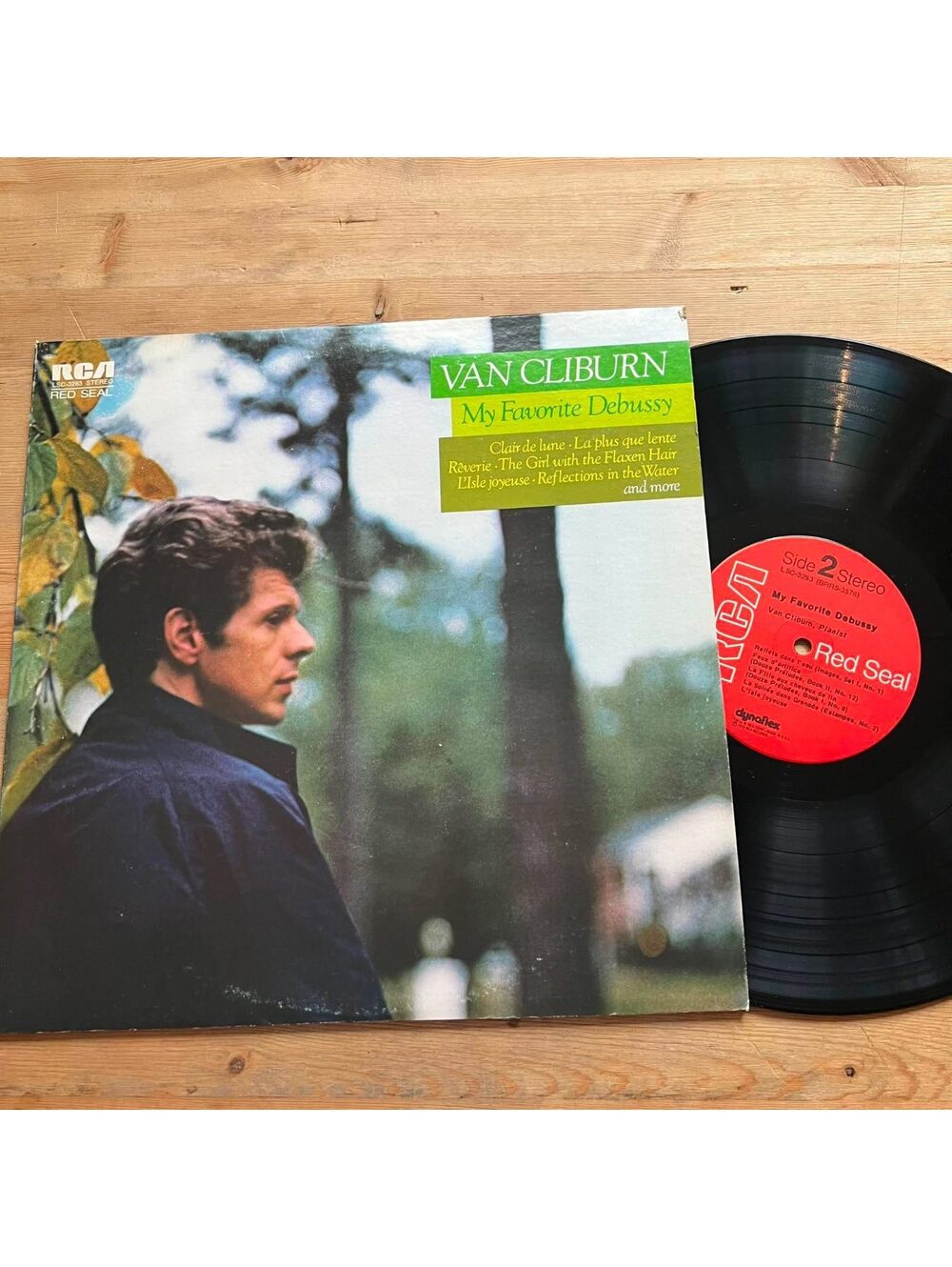 Van Cliburn - My Favorite Debussy 33rpm VG+ VR20